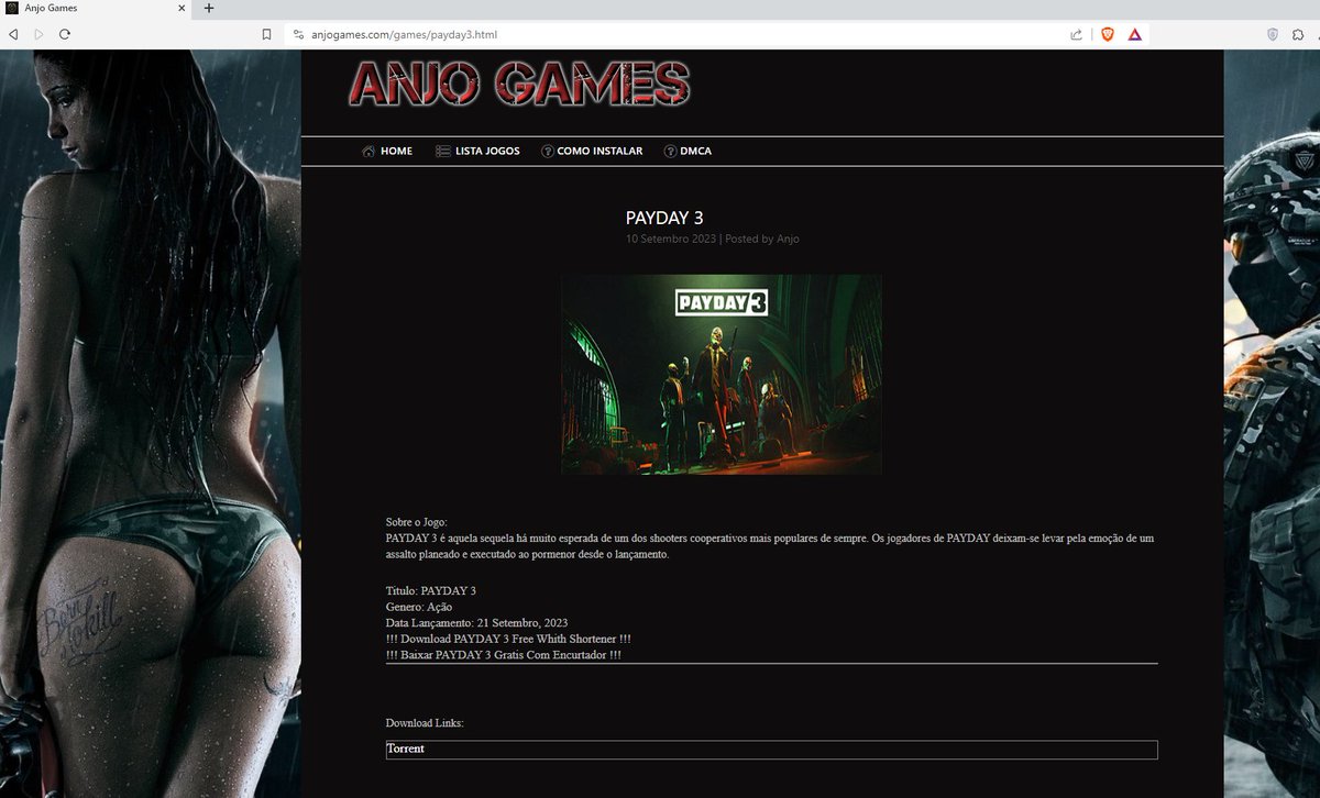 anjogames07's tweet photo. PayDay 3 Baixa Gratis em https://t.co/dpedbnAJXw
PayDay 3 Download free (Latest Version) Online Working at https://t.co/dpedbnAJXw
https://t.co/UwG12f73uT
#PAYDAY3 #steam #SteamDeals #games #steamverde #freegame #steamgames #GTA6 #PC #Mediafire #TORRENT #anjogames https://t.co/lKDvuEi78x