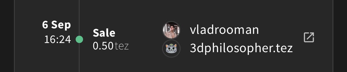 Thanks <a href="/3DPhilosopher/">3️⃣DPhℹ️losopher</a> for also collecting my piece! Check your wallet, a surprise should be there!! 🫶🏼🫶🏼 Much Much love to all my collectors on <a href="/objktcom/">objkt</a> 
Check my pinned tweet to also get a surprise: