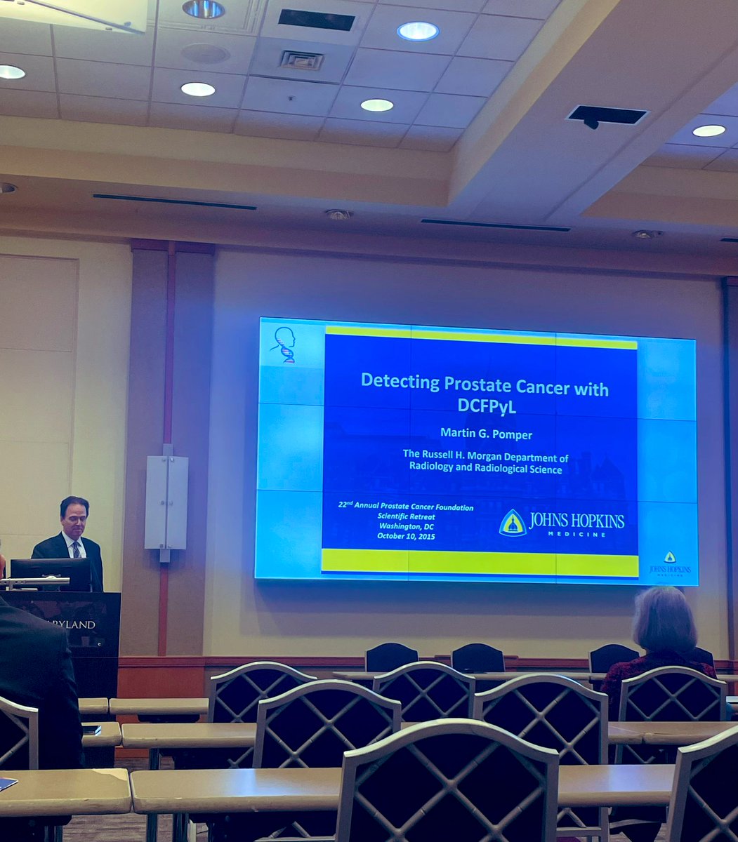 Dr. Martin Pomper's talk on revolutionary research in molecular imaging at the Alavi Bradley Symposium was incredibly fascinating! 🤯🧬 Thank you, UMMC Radiology department, for this eye-opening experience. 
@radnucmp 
#MolecularImaging 
 #Radiology 
#UMMCResearch