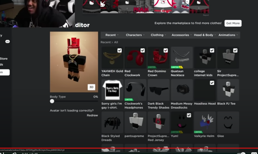 exx_npc's tweet photo. project explain THAT T SHIRT SORRY LADYS IM GAY!!!!! #ROBLOX @ProjectSupremee https://t.co/jZUsucHLEI