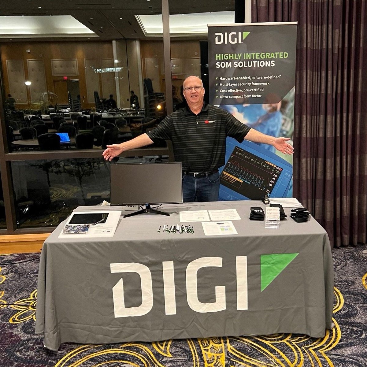XBeeWireless's tweet image. It’s a great day at #STTechTour in Vancouver! If you’re at the event, be sure to swing by our table to learn more about our Digi ConnectCore® MP1 system-on-module solution — based on @ST_World processors. #STPartnerProgram #STAuthorizedPartner
We’re excited to chat!
