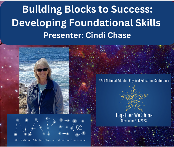 SCAPE (@ca_adaptedpe) on Twitter photo Check out upcoming presenters at #NAPEC52
Building Blocks to Success: Developing Foundational Skills
Presenter: Cindi Chase
<a href="/Chasecindi/">Cindi Chase</a>
Join us in Burbank, CA on November 2-4!
cahperd.org/Public/Public/… Check out upcoming presenters at #NAPEC52
Building Blocks to Success: Developing Foundational Skills
Presenter: Cindi Chase
<a href="/Chasecindi/">Cindi Chase</a>
Join us in Burbank, CA on November 2-4!
cahperd.org/Public/Public/…