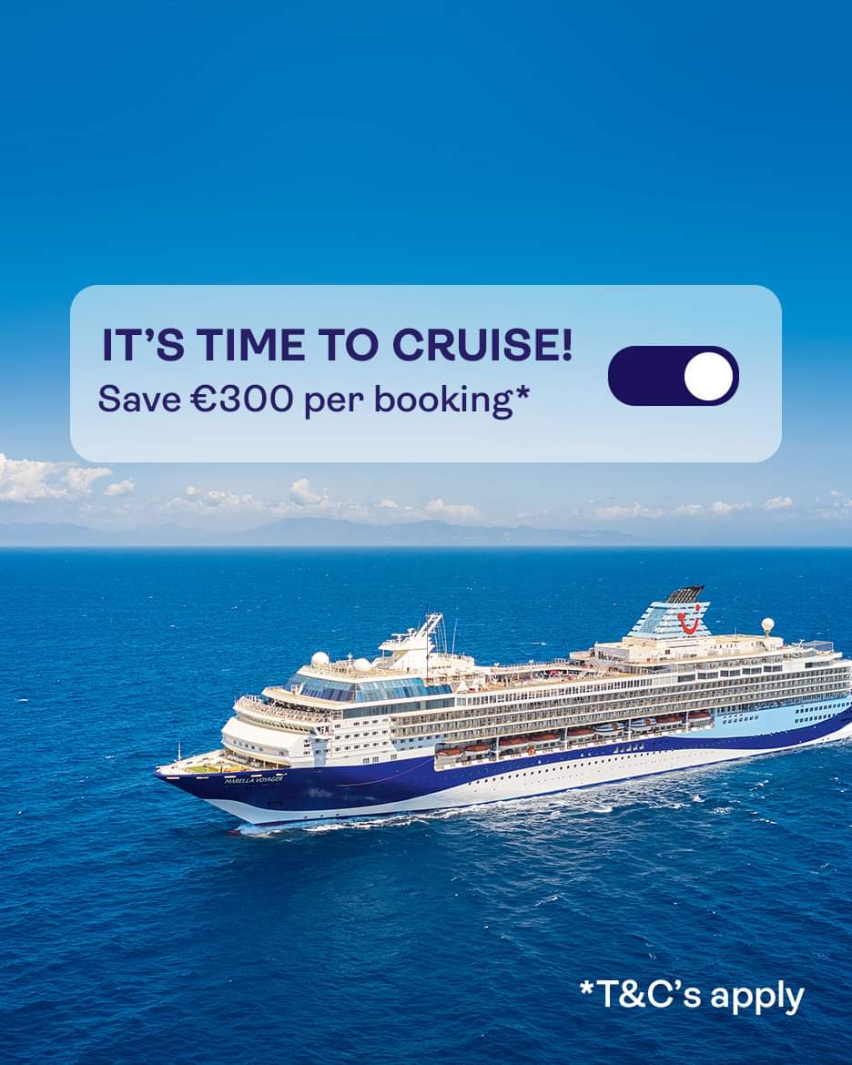 There is nothing like some Winter sun! 😍 AMAZING 14 NIGHT CRUISE & STAY OFFER with TUI Limerick. For more details: phone: 061 - 498710 📱 email: Limerick@tui.co.uk 📧 Or pop in-store at TUI Limerick in Crescent Shopping Centre *T&C’s Apply