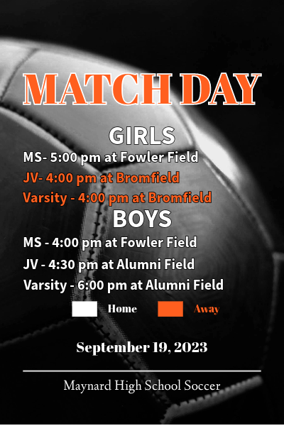 Friends Of Maynard Soccer tweet media