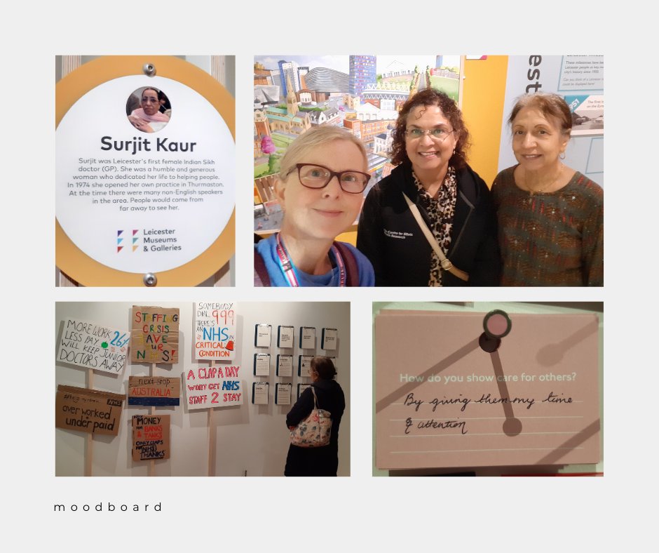 CultureLeics's tweet photo. Today's inspiring visit to the Leicester Museum and Art Gallery has given us ideas for our exhibition at Bosworth Battlefield Centre next year. #CommunityCurators #SikhCulture #1485AroundTheWorld #NewNarratives https://t.co/r59vzWqcZ0