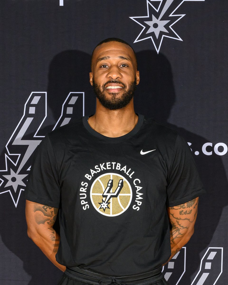 SpursAcademy's tweet photo. Shout out to our Spurs Camp Coach, Burshaud Williams, on his selection for the NBA Future Basketball Operations Stars Program!!

👏👏 Congratulations, Coach Shad, on this well-deserved honor and opportunity! 👏👏 https://t.co/vRVkDfjoXW