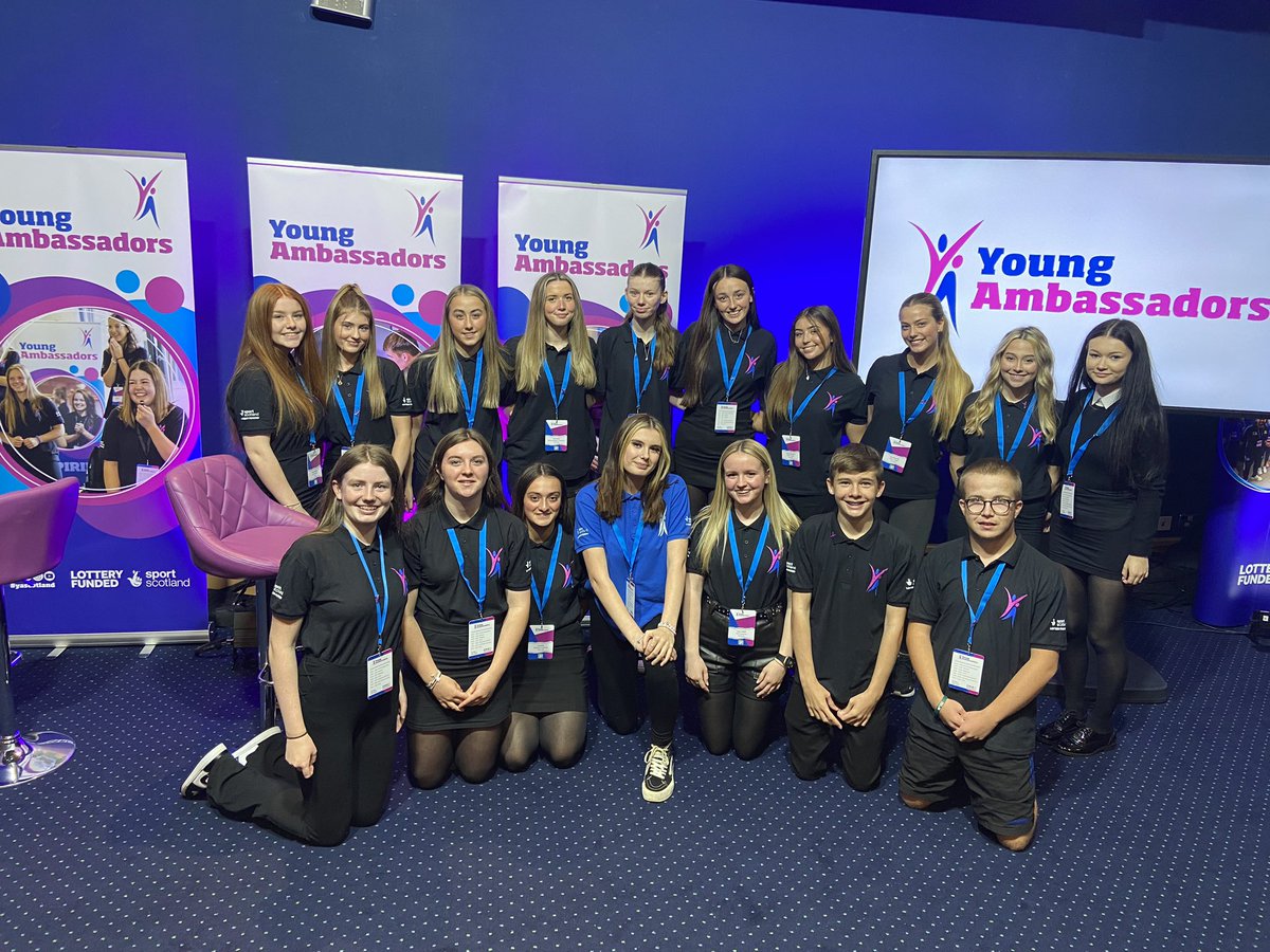We had an amazing day <a href="/sportscotland/">sportscotland</a> Young Ambassador Conference today with our new YAs! 

A big shout out to Kasey who was part of the delivery team for the day 🥇

The bus was buzzing in the way back home lots of ideas, enthusiasm and some singing 🎤
#YoungAmbassadors23 #People