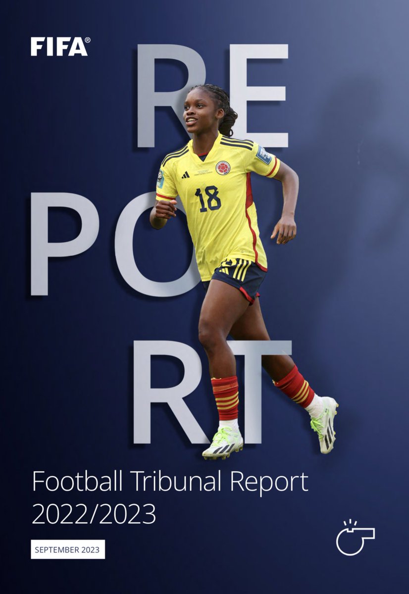 GarciaSilvero's tweet photo. The FIFA Football Tribunal Report 2022/2023 is published today.

📉 All-time high of 18,353 cases, applications and enquiries received.

🏟️ The report highlights a series of landmark achievements and regulatory changes.

More info 👇

https://t.co/8Gbu9IIcQh https://t.co/EC74zmJ8Mg