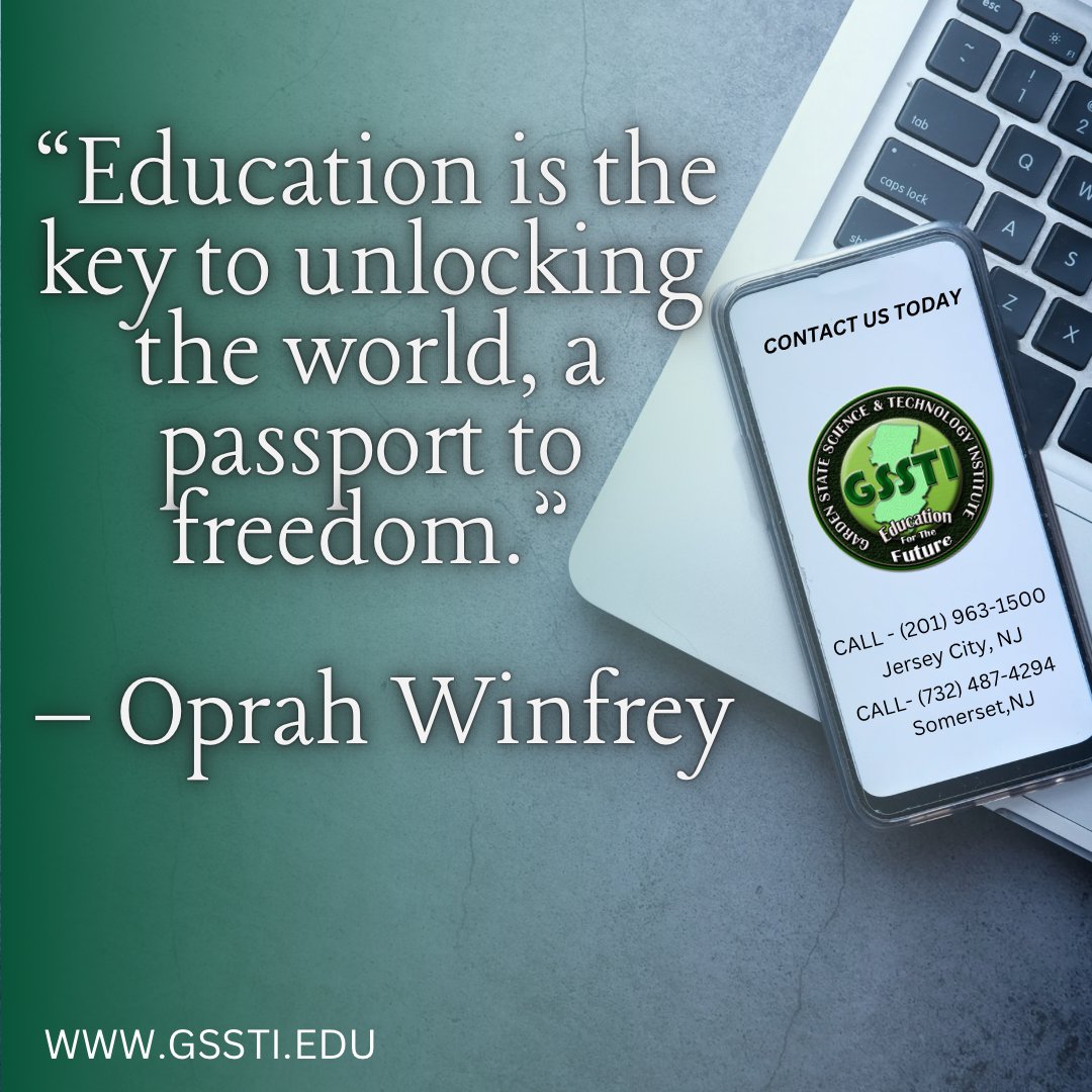 Unlock your world and chase your dreams with the key of education 🔑🌍

GSSTI is a top trade school that offers robust career-training for in-demand professions in healthcare.
#tuesdaymotivation #vocationalschool
#PassportToFreedom #beyondfast #NYC