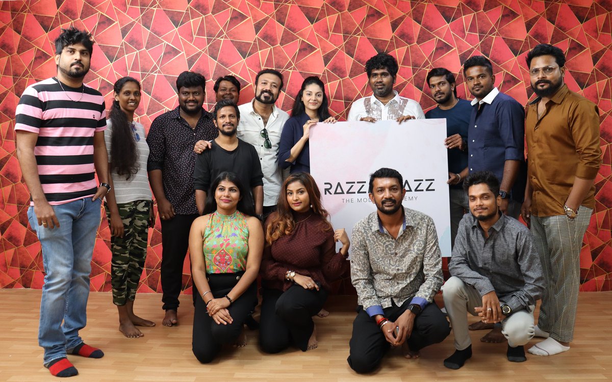 RazzmatazzJoe's tweet photo. #RazzmatazzModelAcademy Is Now  Official!!
Launched by our Very own @ungalsanam Sis and #cakesquare Janaki Mam And Muthu Sir !! 

#RegistrationOpen for the Aspiring Model !!! 

Contact : joe@razzmatazzgroup.in /9791006432 For the Registration Process !! https://t.co/ERMX6wcjl5