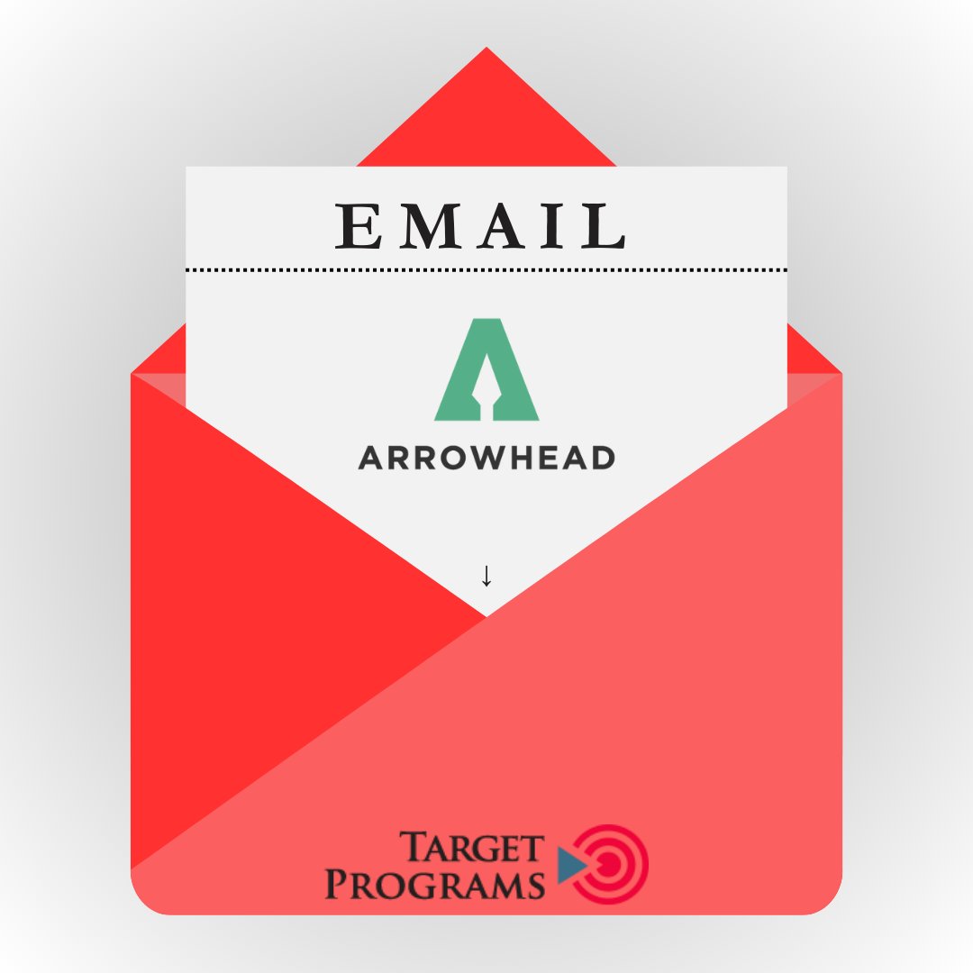TargetPrograms's tweet image. Fill your pipeline with these specialty programs! Read more in Arrowhead&apos;s email today! 

Visit Arrowhead&apos;s Target Programs page: targetprograms.com/index.php?opti…

Not subscribed? Sign up today: targetprograms.com/sign-up-for-pr…