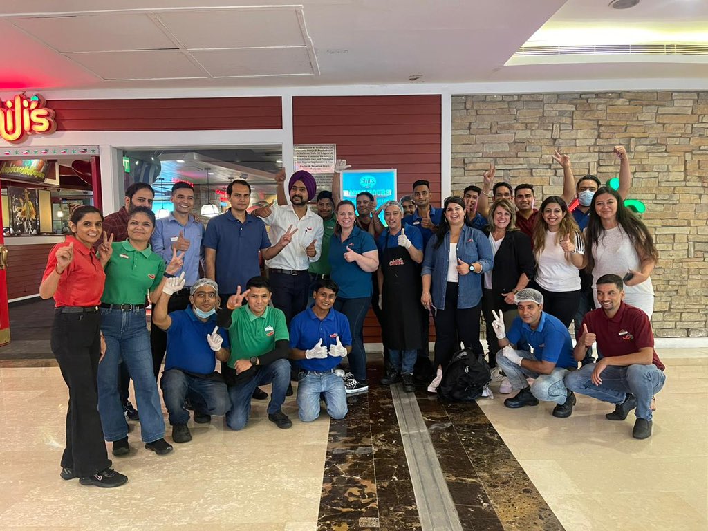 Tiffany Perry (@tifperrychilis) on Twitter photo Played restaurant to day with Team Ambience in Delhi, India. They really know how to share the 🌶♥️ food was awesome and the atmosphere was amazing! <a href="/Chilis/">Chili's Grill & Bar</a> <a href="/ChilisWorldWide/">David Weston</a> #chilislove Played restaurant to day with Team Ambience in Delhi, India. They really know how to share the 🌶♥️ food was awesome and the atmosphere was amazing! <a href="/Chilis/">Chili's Grill & Bar</a> <a href="/ChilisWorldWide/">David Weston</a> #chilislove