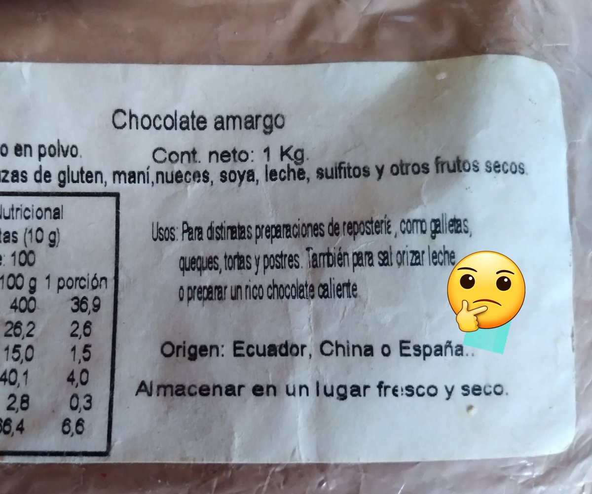 robertomomberg's tweet photo. Que saen de productos extranjeros con problemas de identidad??? https://t.co/AAuxAygTFK