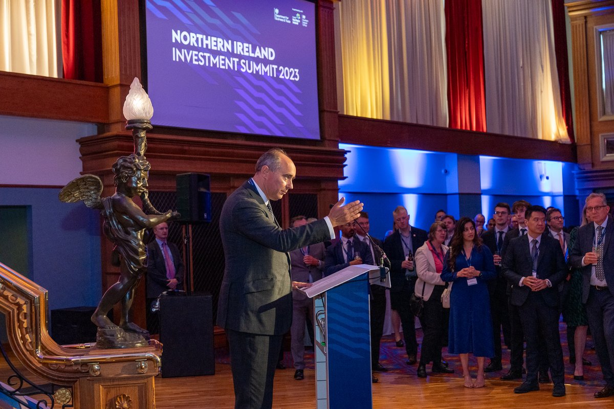 Thrilled to visit <a href="/10DowningStreet/">UK Prime Minister</a> this am to herald the investment work we’re doing <a href="/biztradegovuk/">Department for Business and Trade</a> 

<a href="/RishiSunak/">Rishi Sunak</a> thanked <a href="/chhcalling/">Chris Heaton-Harris</a> and <a href="/KemiBadenoch/">Kemi Badenoch</a> for last week's hugely successful NI Inv. Summit, before looking ahead to our vital Global Investment Summit in Nov

[Pic: NIIS]