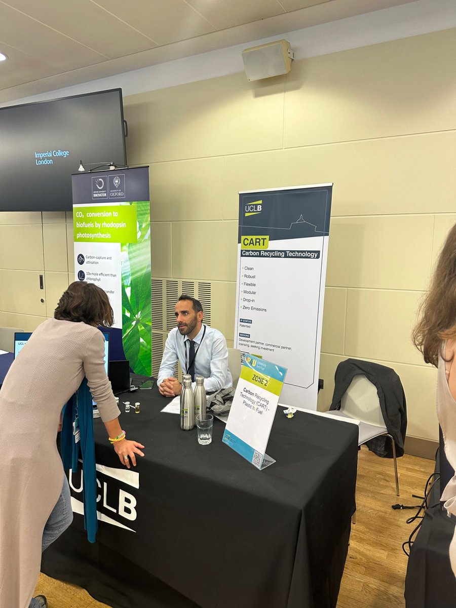 UCLVentures's tweet photo. A fantastic day 1 at #IP4U with @UCamEnterprise @OxUInnovation @imperialideas featuring great discussions about the best way forward for tech transfer... not to mention more than 80 technologies.
Find out more: https://t.co/BFB7kI6eMe https://t.co/tpqI96gMrO