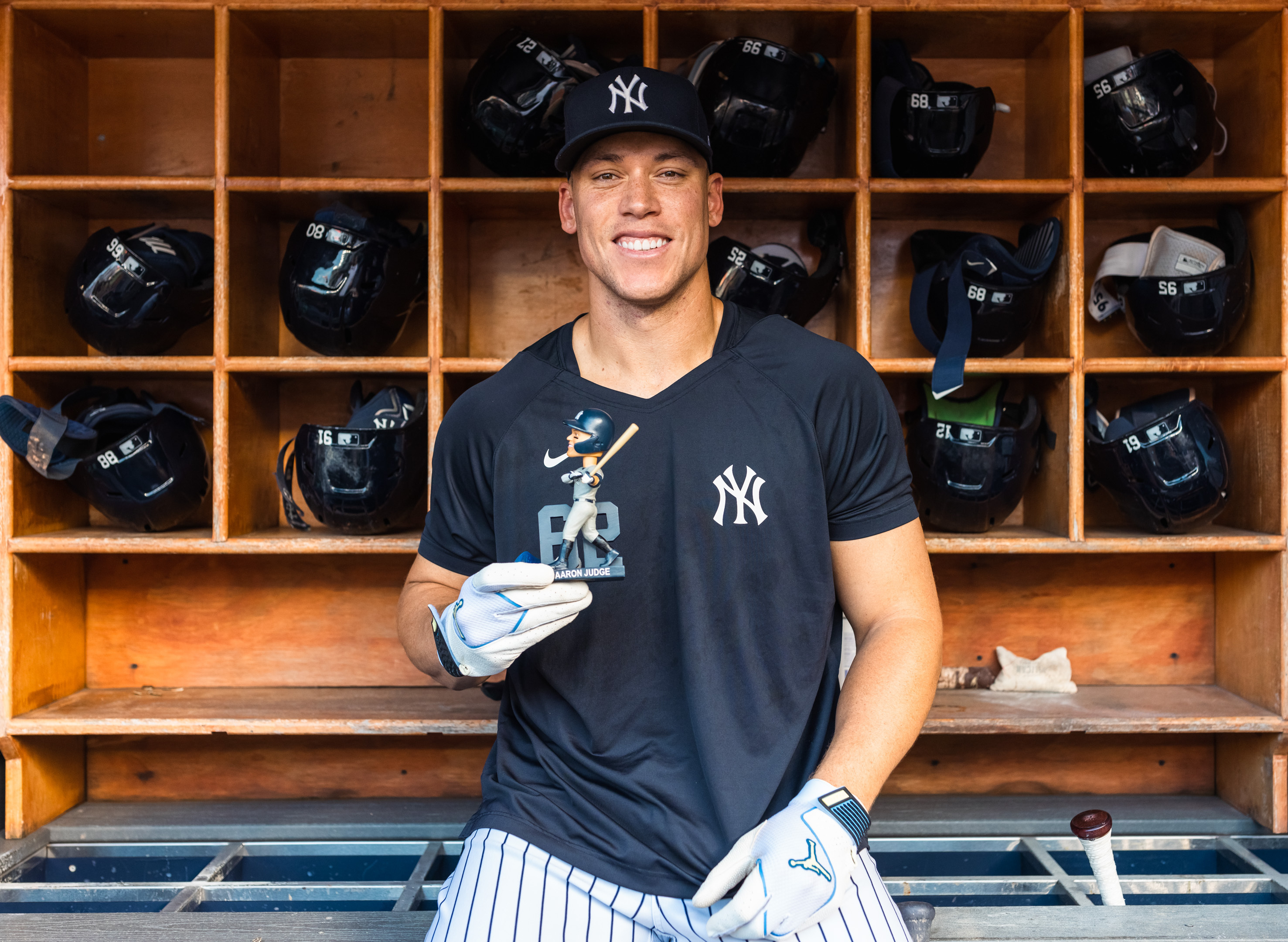 New York Yankees on X: All Rise for Aaron Judge Bobblehead Day on