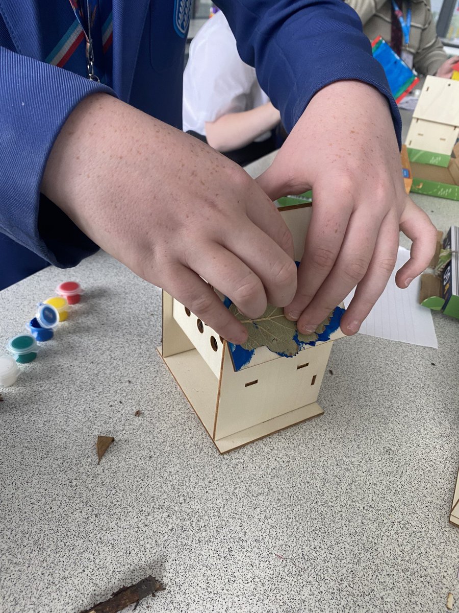 HighfieldLA's tweet photo. Our clubs are open this week and our #EcoStars have been making and painting bird houses and bug hotels for our academy garden. Why not join us on Wednesday's after school. #LeadingMyCommunity #Enrichment #BeEngaged #ShineLikeAStar https://t.co/HFowzBTIQc