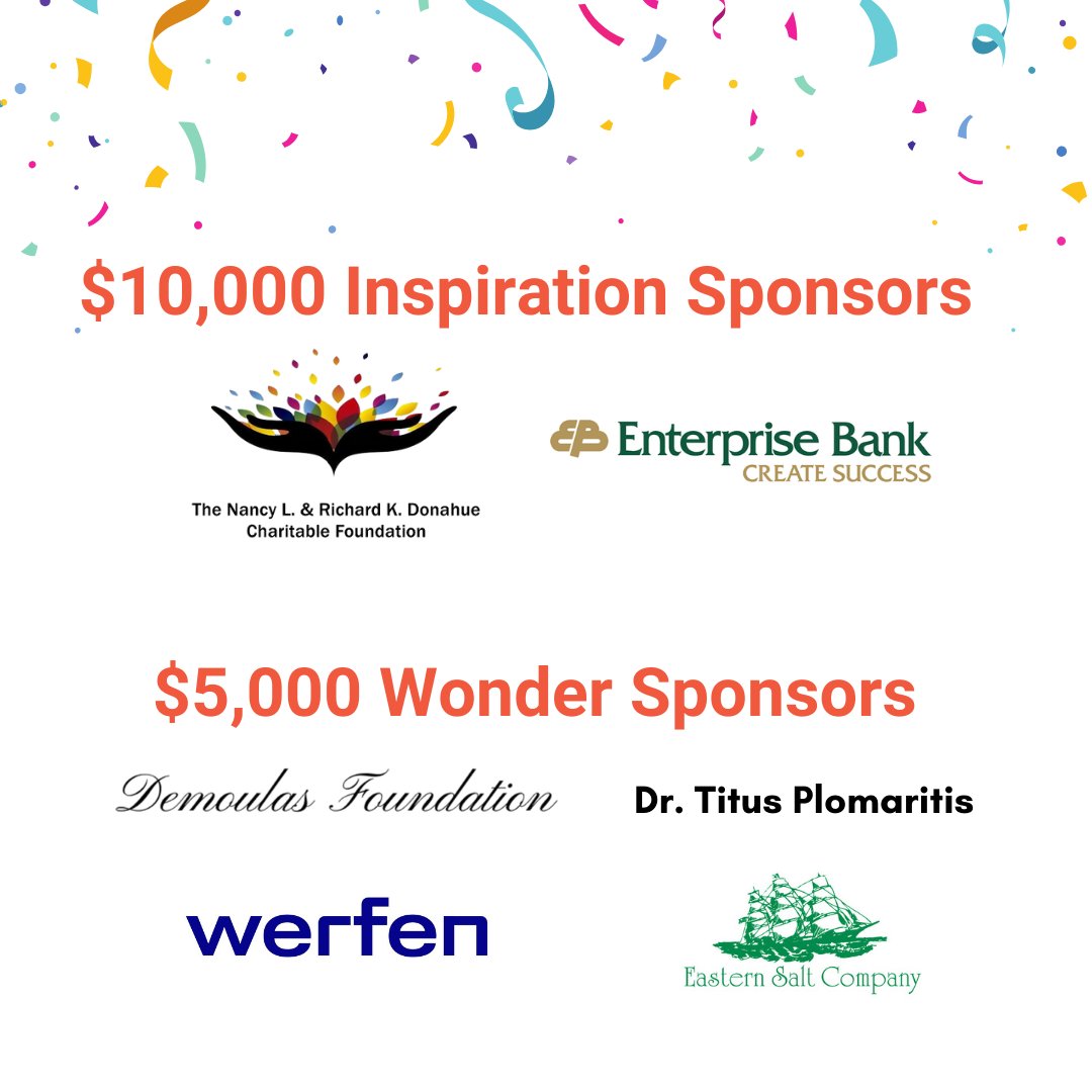 Project LEARN (@projectlearn_ma) on Twitter photo We'd like to thank all of our inspirational, supportive, and amazing sponsors who are making our 10th Anniversary Celebration Event a reality! THANK YOU! 110K Inspiration Sponsors: Nancy Donahue and <a href="/EnterpriseBank/">EnterpriseBank</a>
#sponsors #partners #10thanniversarycelebration We'd like to thank all of our inspirational, supportive, and amazing sponsors who are making our 10th Anniversary Celebration Event a reality! THANK YOU! 110K Inspiration Sponsors: Nancy Donahue and <a href="/EnterpriseBank/">EnterpriseBank</a>
#sponsors #partners #10thanniversarycelebration