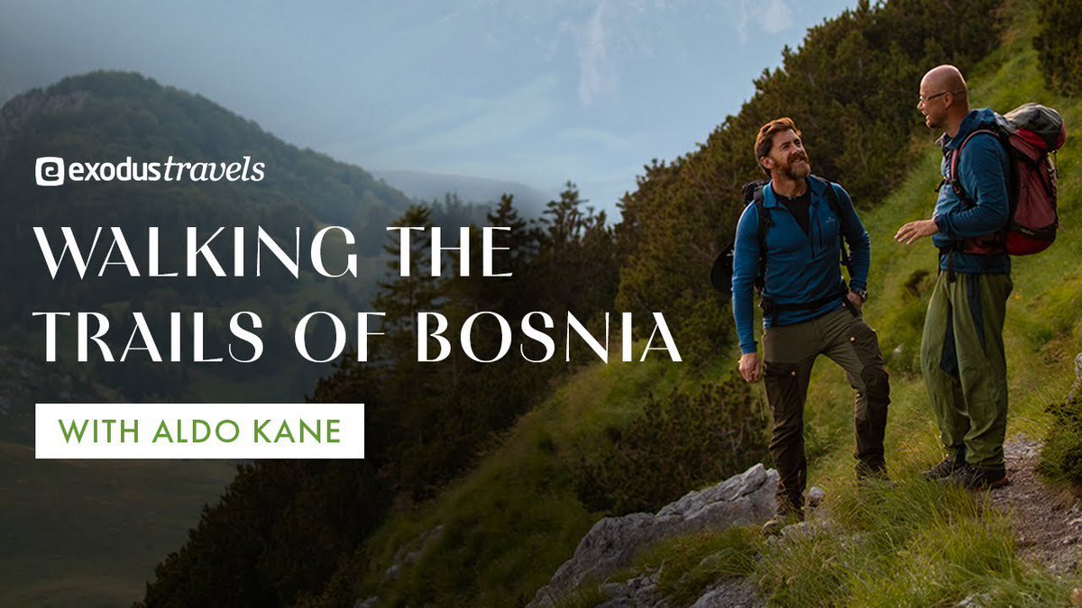 TONIGHT on @BBCRadioKent 🏔️ TV Adventurer @AldoKane joins me to discuss hiking in Bosnia, how he stays fit and some of the best places he’s been to across the world! 🔊⬇️ bbc.co.uk/programmes/p0g…