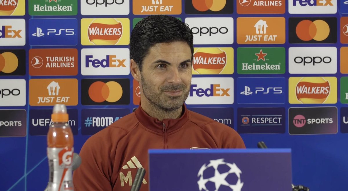 TriniGoonerPod's tweet photo. 🎶We’ve got super Mikel Arteta 🎶
      🔴⚪️🔴⚪️ https://t.co/yNXvimYb7t