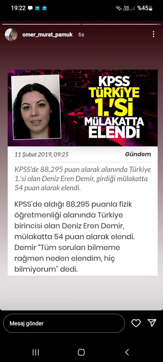 umrnkrlp7's tweet photo. #MülakatDeğilLiyakat bu mu adalet?
Bu puanı almak ne kadar zor biliyor musunuz? Nasıl elenebilir? Ki cevaplarınızı söylüyor. Oradaki jürileri de hak yemelerine neden oluyorsunuz? Yazık koca bir yazık. Bu kız intihar etse kaçının yüreği sızlayacak. @Yusuf__Tekin #yusuftekinistifa https://t.co/Lo0GLoa9VC
