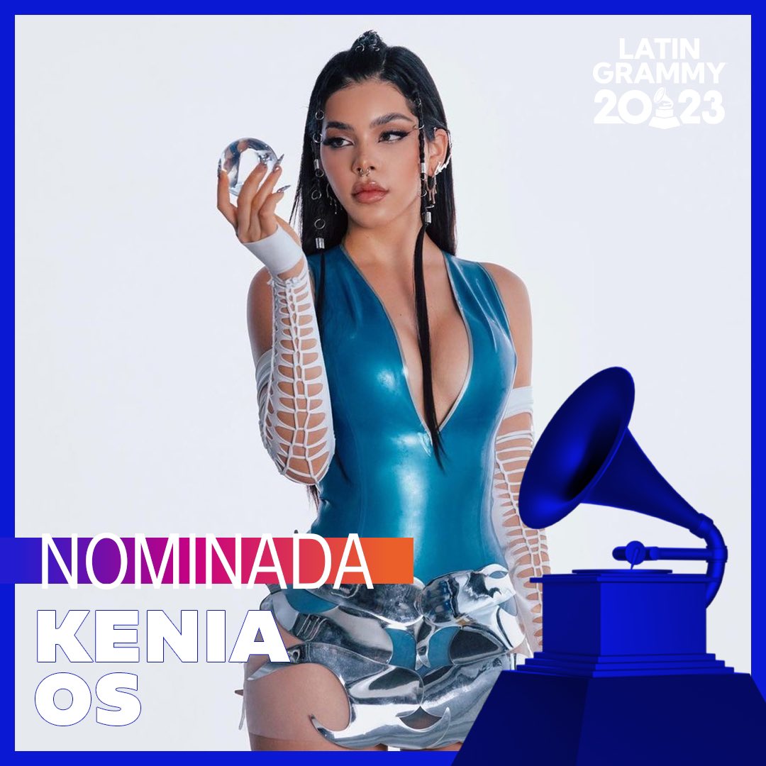 Muchas felicidades☺️ 👏🏼 a nuestra <a href="/keniaos/">NINI</a> por su nominación en los <a href="/LatinGRAMMYs/">The Latin Recording Academy / Latin GRAMMYs</a> a Mejor Video Musical de Duración Larga con Universo K23 🫧 💕 #LatinGrammy