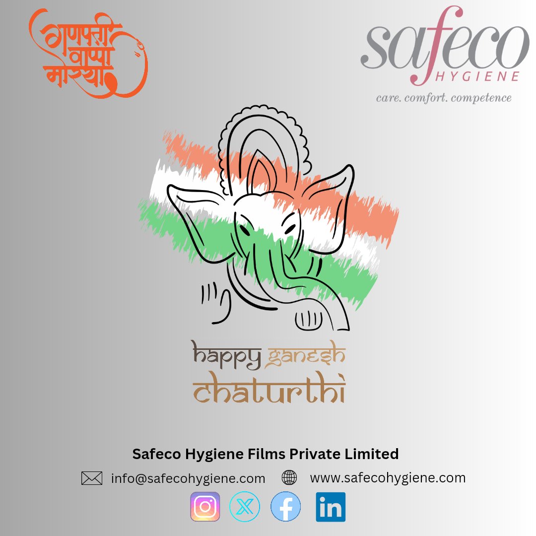 AMGWALIOR's tweet photo. Wishing you a blessed and joyful Ganesh Chaturthi ! #ganeshchaturthi2023 #ganeshchaturthi #ganeshutsav #ganeshfestival #sanitary #sanitarypads #pads #cottonpads #sanitarynapkins #womenpower #diapers #hygiene #hygieneproducts #adultdiapers #femcare #childcare #sanitarypadsindia https://t.co/PQmu63RKwI