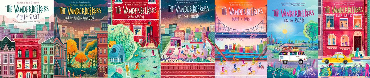 For the last 6 years @KarinaYanGlaser has delighted us with her wonderful series about the Vanderbeekers. The seventh and final book comes out today and I strongly suggest you get it and all the others. The books are wonderful. And, just for the record, so is the author.