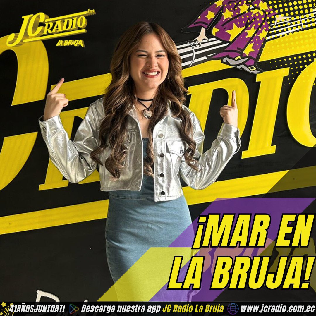 jcradiolabruja's tweet photo. ¡Gracias por compartir con nosotros tu talento y tu vibra tan especial querida @MarRendonMusica ! 💜🎶 

¡Arriba Mar! 🌊🔥
¡Arriba los marcian@s! 👽⚡️

#MarRendón #marcianos #antesdequemevaya https://t.co/IdrMSp8DZC