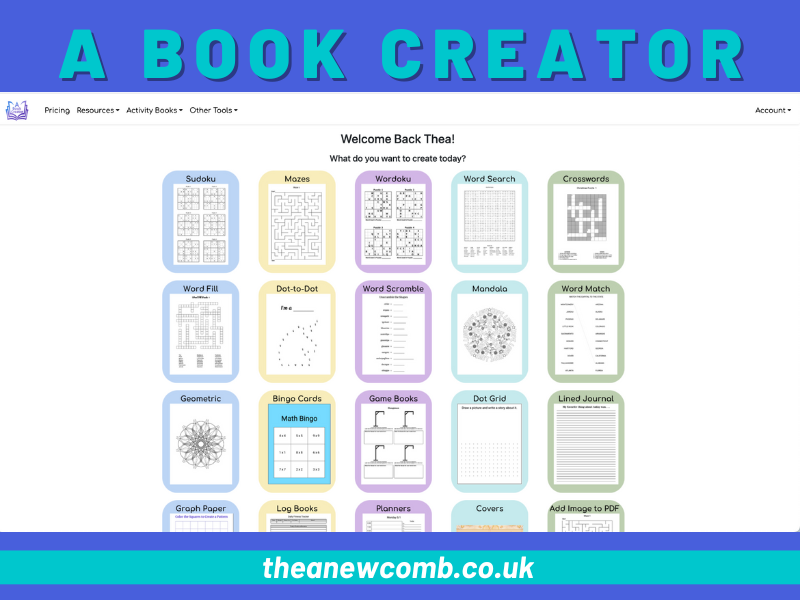 If you fancy trying your hand at super-fast book creation, specifically activity books, then check out my latest blog post. I personally used A BOOK CREATOR to create my best-selling books on Amazon. 
theanewcomb.co.uk/a-book-creator/

#amazonkdp #activitybooks #theastools