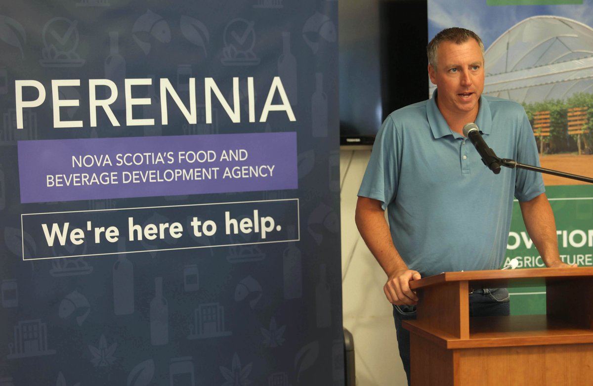 🚜Exciting news for Nova Scotia's agriculture sector!

Agriculture Minister Greg Morrow announced over $4.4 million in investments for six key projects to help our agriculture sector adapt to climate change, on behalf of Environment and Climate Change Minister <a href="/TimothyHalman/">Timothy Halman</a>