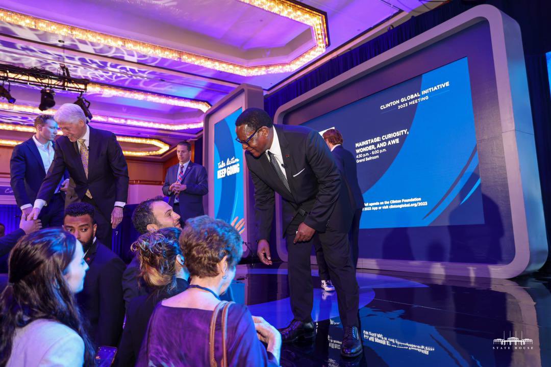 <a href="/ClintonGlobal/">Clinton Global Initiative</a> has accorded us an opportunity to build stronger partnerships in achieving food security &amp; resilient food systems. We have sold to the audience the dawn of mega farms in #Malawi and the need for their investment in the same.
#UNGA78
#CGI2023
