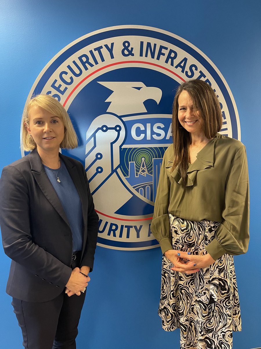 ARCHIVED: Jen Easterly (@cisajen) on Twitter photo 🇺🇸🇳🇴Grateful to <a href="/NystromSofie/">Sofie Nystrøm</a> & her team at <a href="/NSM_no/">Nasjonal sikkerhetsmyndighet (NSM)</a> for visiting Team <a href="/CISAgov/">Cybersecurity and Infrastructure Security Agency</a> today to talk about how to further strengthen our collaboration. 🇺🇸🇳🇴Grateful to <a href="/NystromSofie/">Sofie Nystrøm</a> & her team at <a href="/NSM_no/">Nasjonal sikkerhetsmyndighet (NSM)</a> for visiting Team <a href="/CISAgov/">Cybersecurity and Infrastructure Security Agency</a> today to talk about how to further strengthen our collaboration.