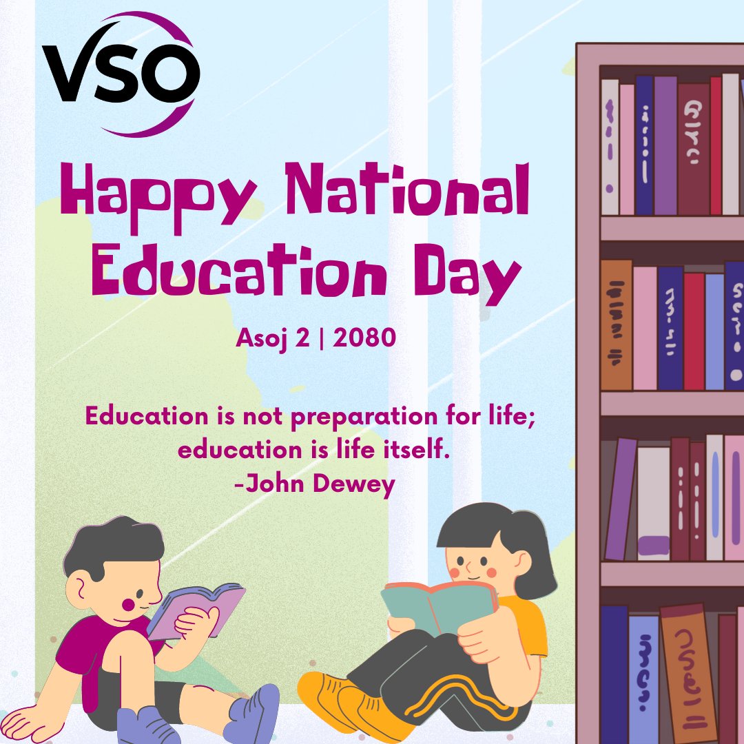 VSONepal's tweet image. Today, 02 Asoj is celebrated as National Education Day every year. In solidarity, VSO participated in an event organized by Ministry of Education, Science and Technology and Center for Education and Human Resource Development. #MoEST #CEHRD #InclusiveEducation