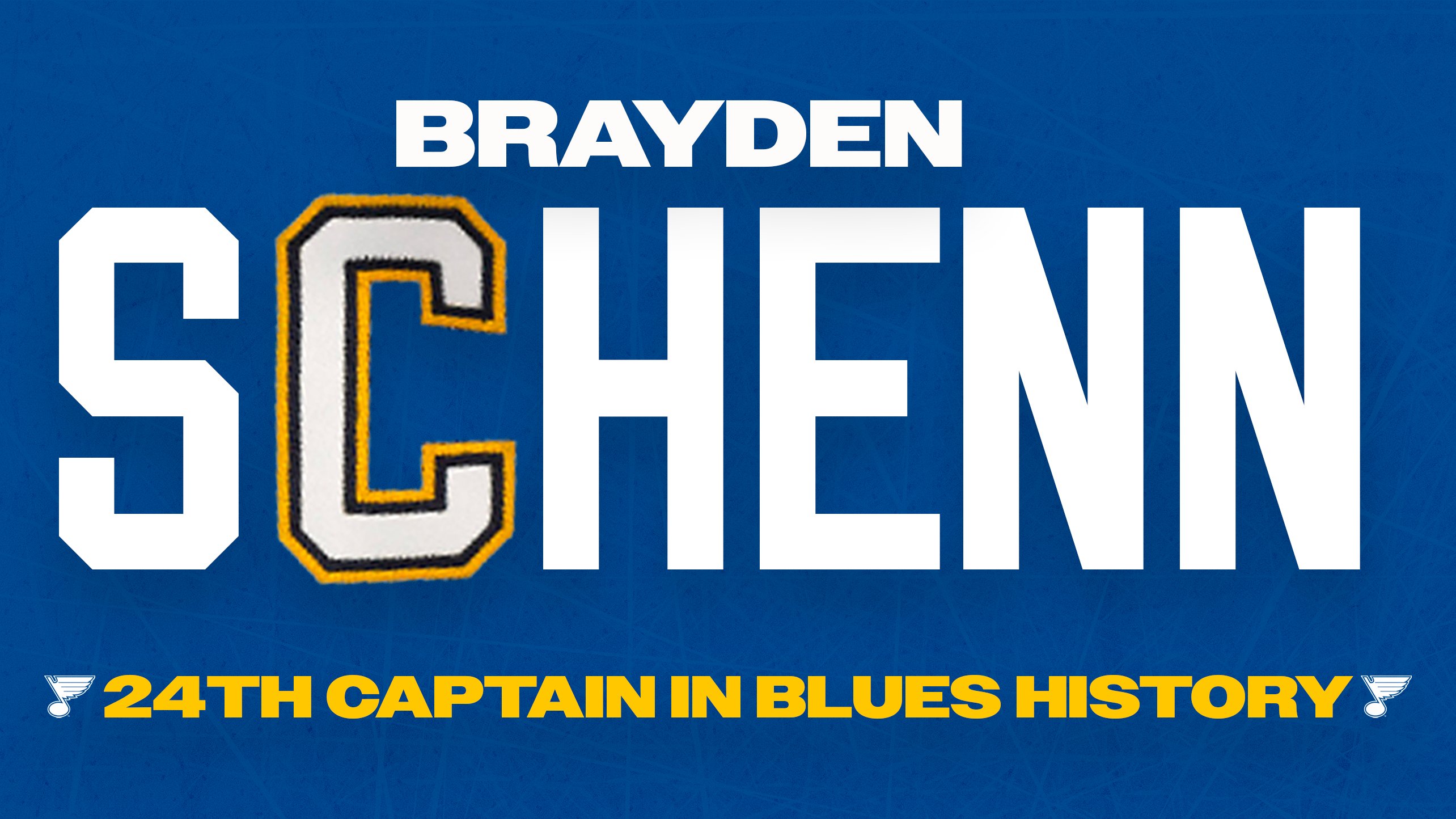 Schenn named Blues' 24th captain