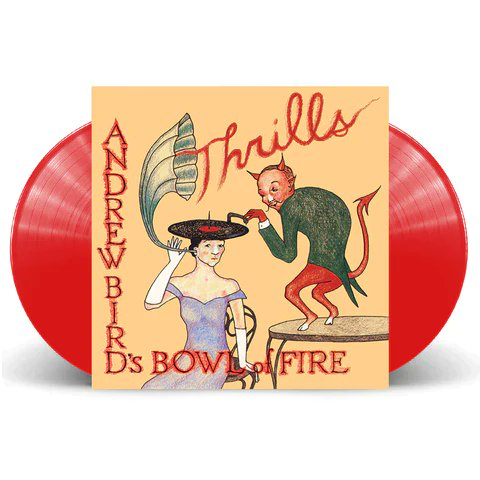 For the first time ever, Andrew Bird's Bowl of Fire's first two albums, 'Thrills' and 'Oh! The Grandeur' are being released on vinyl this October. Pre-order: orgmusic.com/collections/an…
