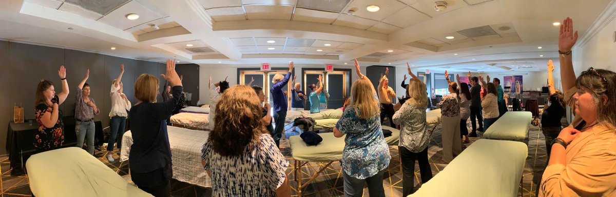 RTIEM's tweet photo. We just had a full day of in-person healing and dancing, laughing and connecting with many different generations of the Rhys Thomas Institute all in one room, it was totally amazing and I’m still buzzing from all the energy. ￼

#energyhealing #healing #love #energy #inspiration https://t.co/YCip45kmL2