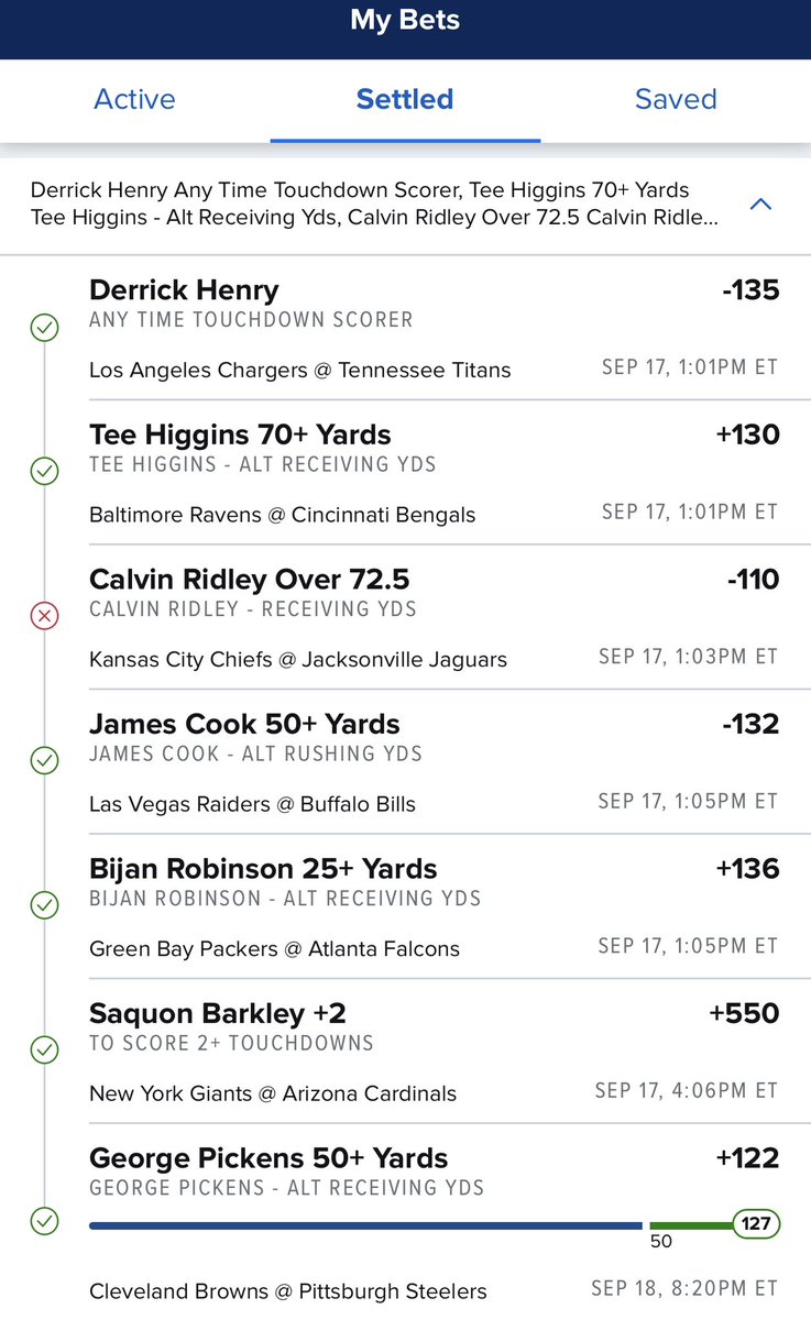 seanmerget's tweet photo. @CodyBrownBets This one was a tough pill to swallow. @CodyBrownBets https://t.co/qQoeEm1kdd