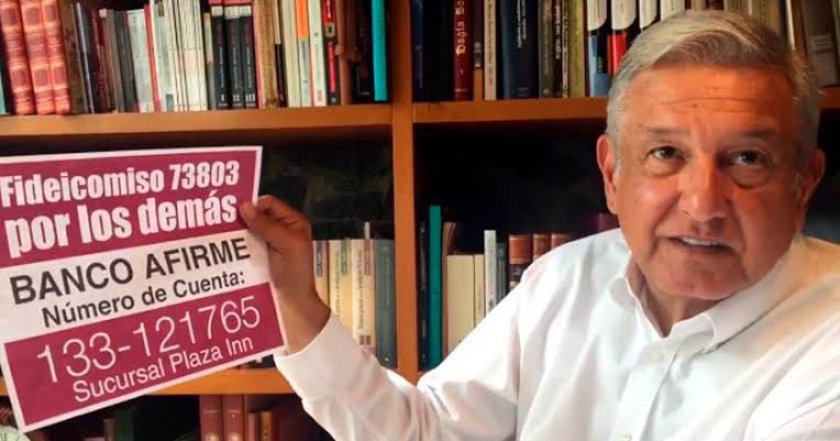 ChumelTorres's tweet image. Hoy se cumplen 6 años de que López Obrador y su partido usaron el dinero de los damnificados del sismo para financiar el partido.
