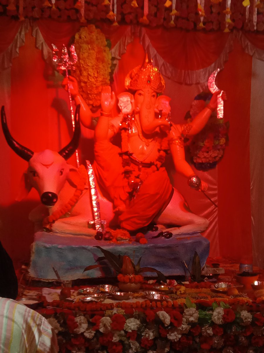 गणपति बप्पा मोरया 🚩🙏🏻🙏🏻🙏🏻🙏🏻🤝