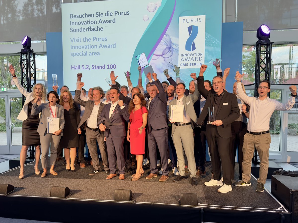 CMS_Berlin's tweet photo. And the Purus Innovation Award 2023 der #CMS23 goes to... 🥁 
Herzlichen Glückwunsch an die Gewinner des #PIA23! 🎉👏 Alle Infos zu den Preisträgern gibt es demnächst auf der offiziellen #CMSBerlin-Website: https://t.co/xmQUrhm65U https://t.co/3rsEsZziRg
