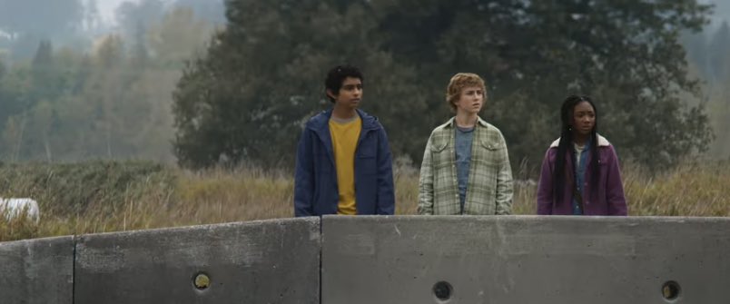updatespercy's tweet photo. The Trio. #PercyJackson &amp; The Olympians. https://t.co/nwzJoiQUDF
