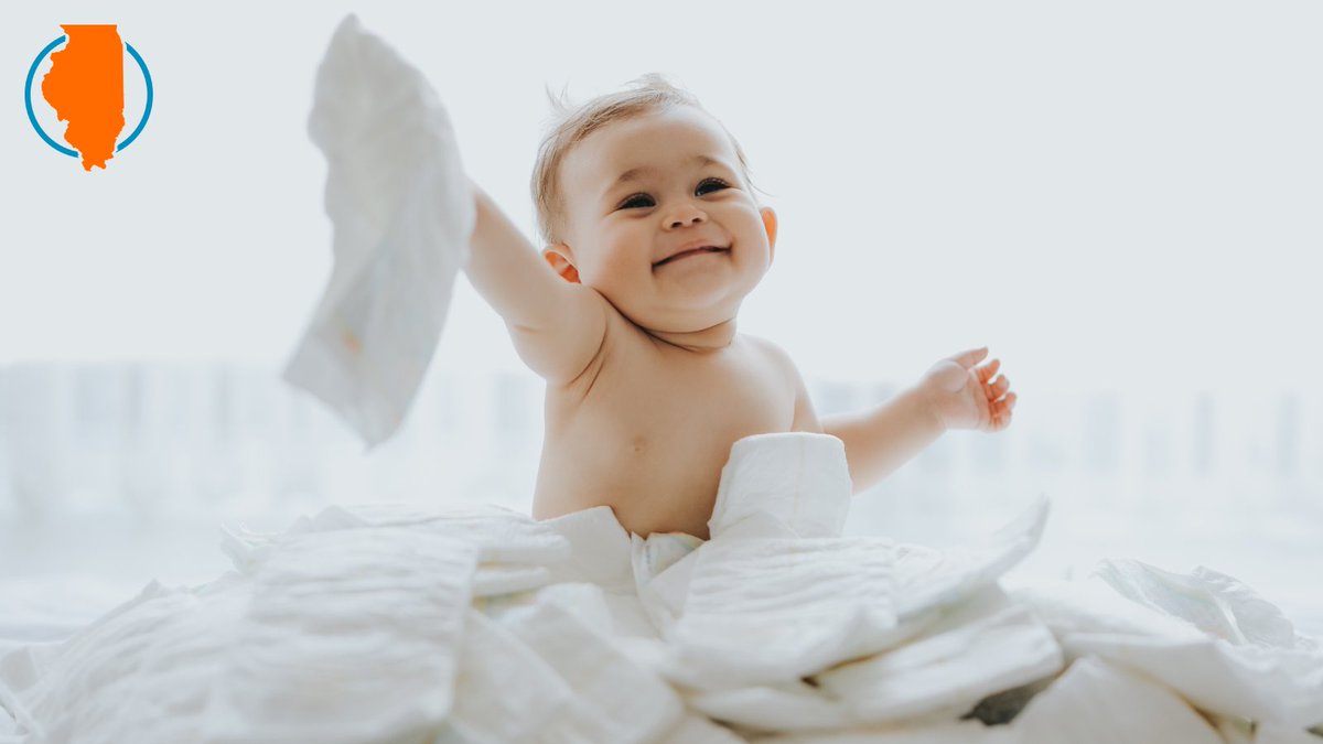 RaisingIllinois's tweet image. DYK: One in two U.S. families struggles to provide enough diapers to keep a baby or toddler clean, dry and healthy. Learn more about ways to #EndDiaperNeed: bit.ly/3EfCpFc
