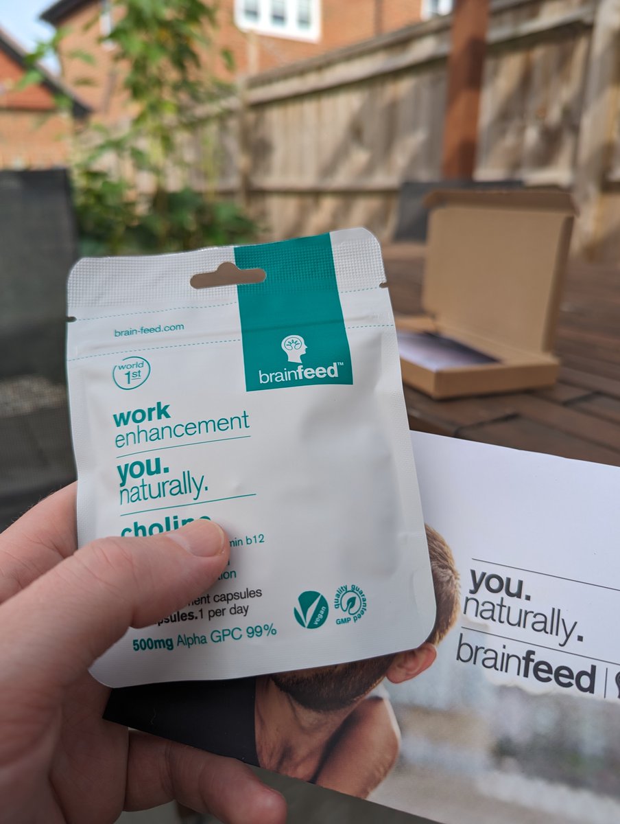 CreateActionLtd's tweet photo. Anyone else tried any supplements to help your brain focus more? I'm giving Brainfeed a go. I'll report back my findings.

#brainfeed #suppliments https://t.co/c44Nnhi8rg