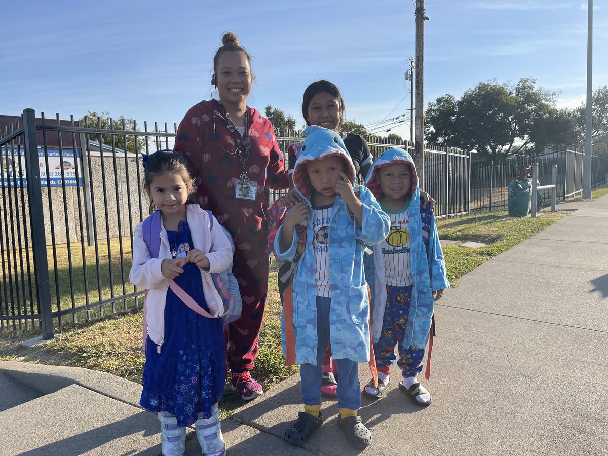 Rolled out of bed into Monday with Pajama Day!  💤😴 #CCCSTK8 #Phoenixes #GCC_Charters #levelup #elevateyourimpact #spiritweek