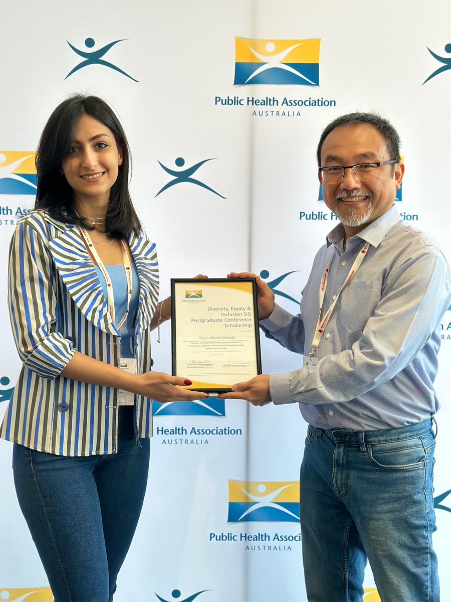 I'm deeply honored to be the recipient of the Diversity, Equity, and Inclusion SIG Postgraduate Conference Award. I want to extend my heartfelt gratitude to <a href="/phaa_sa/">PHAA SA</a>  for making this opportunity possible. 🏆
#Ausph2023 #uni adelaide