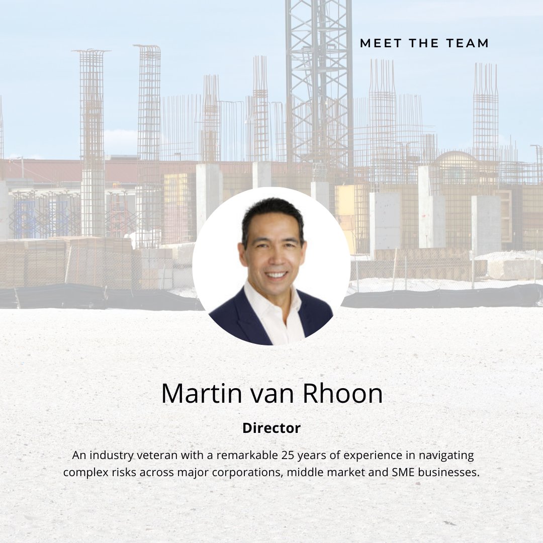 AcaciaInsurance's tweet image. Introducing our team of experts - meet our Director, Martin van Rhoon. An industry veteran with a remarkable 25 years of experience in navigating complex risks across major corporations, middle market and SME businesses. #acacia #acaciainsurance #insuranceadvisers