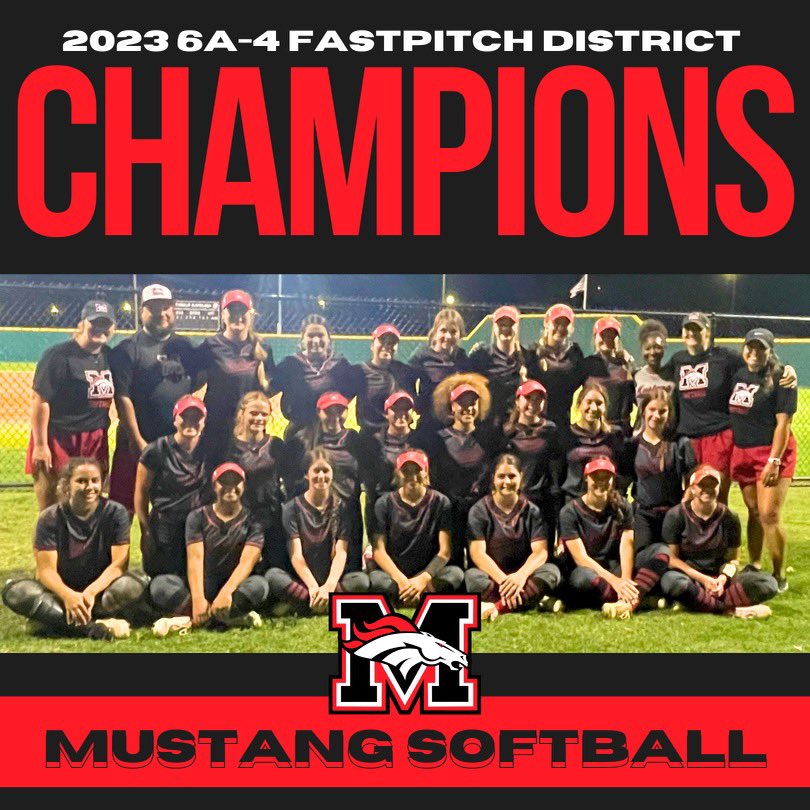 𝐆𝐎𝐓. 𝐈𝐓. 𝐃𝐎𝐍𝐄.

Your Mustang Broncos cap off an UNDEFEATED district run with a 12-1 Win at Jenks‼️