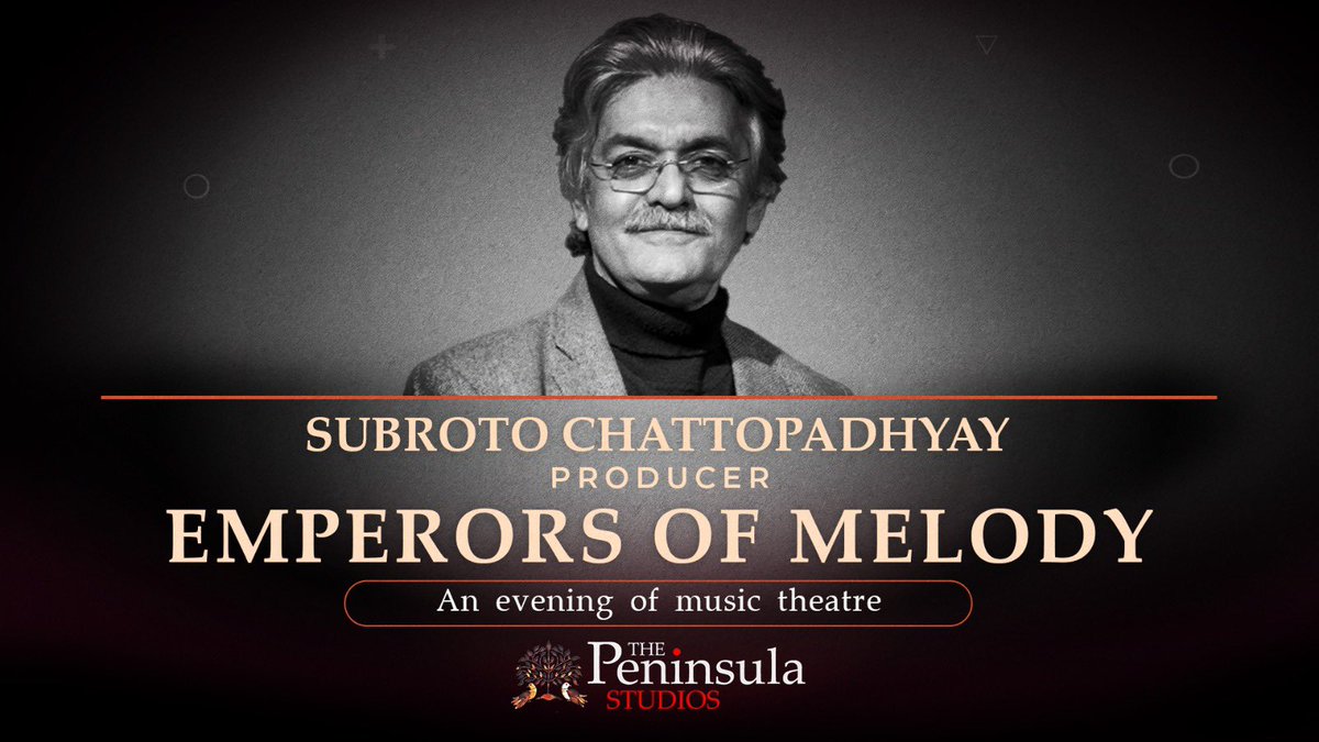 Our <a href="/StudioTPS/">ThePeninsulaPost</a> latest production celebrating the Legends, their Lives and their #Music

#SDBurman #MadanMohan #OPNayyar #RDBurman

Produced by <a href="/SubrotoC/">Subroto</a>
