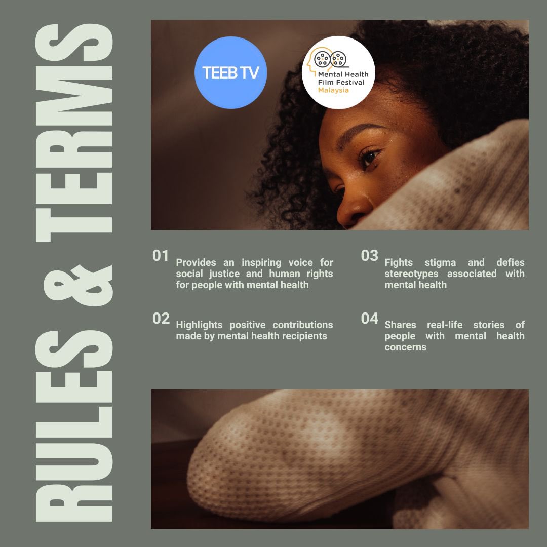 Ready to dive into the exciting world of mental health films? Check out the rules and terms to participate in the upcoming Malaysia 2023 Film Festival - it's going to be an unforgettable experience! 🎬 #MentalHealthFilmFestival #Malaysia2023